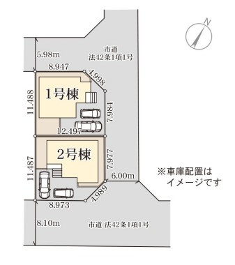 【区画図】 | Livele Garden.S久喜市菖蒲町第2(菖蒲町菖蒲)　新築住宅