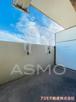 【バルコニー】 | ラクラス福島野田 | 同マンション別部屋　参考写真