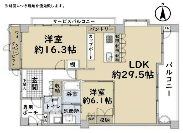 グラン・シティオ下鴨四季彩館の間取り