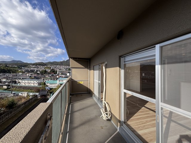 サーパス沼田のバルコニー