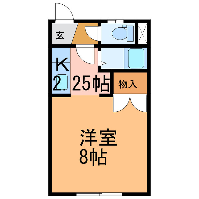 ザ・コーポの間取り