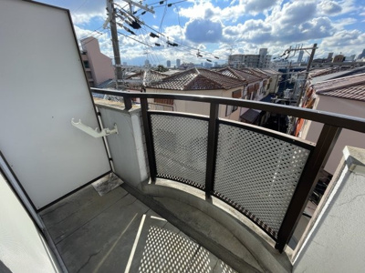 【バルコニー】 | 豊富プレジデント柴島 | お洗濯にも便利なバルコニー付き