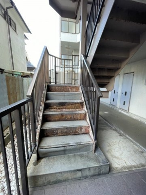 【その他共用部分】 | 豊富プレジデント柴島 | 共用部分の階段です
