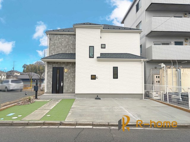 守谷市けやき台1丁目　新築戸建て　A号棟の外観|建物完成いたしました！ご予約で『平日』や『夕方』などでもご見学可能です！