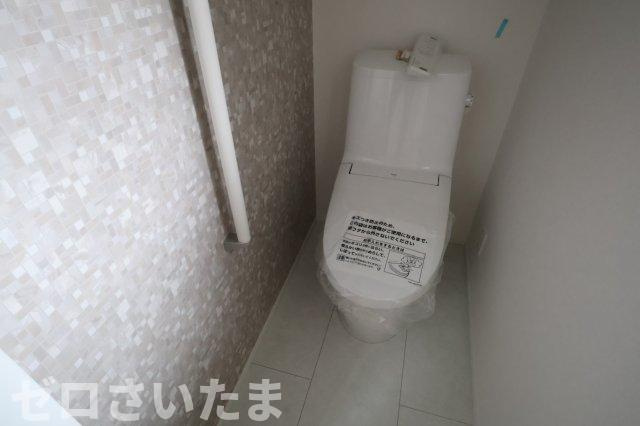 《仲介手数料無料》南区白幡６丁目3新築一戸建てのトイレ