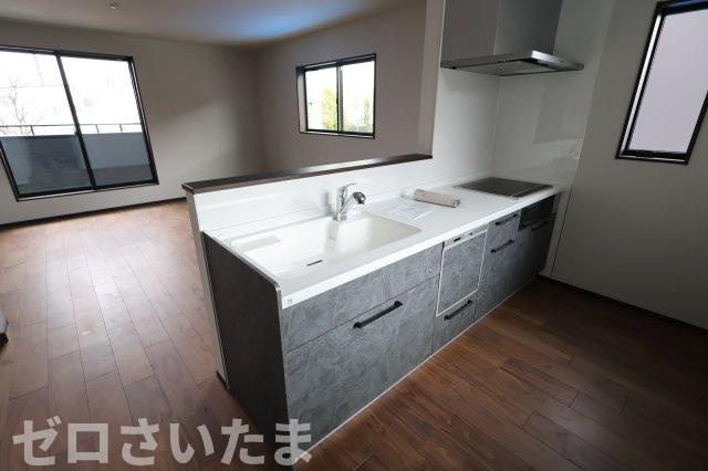 《仲介手数料無料》南区白幡６丁目1367-1新築一戸建てのキッチン