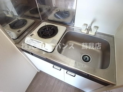 【キッチン】 | サニーハウスS | お料理しやすいキッチンです