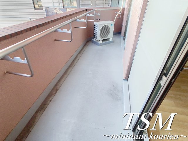 第２メゾン香里のバルコニー