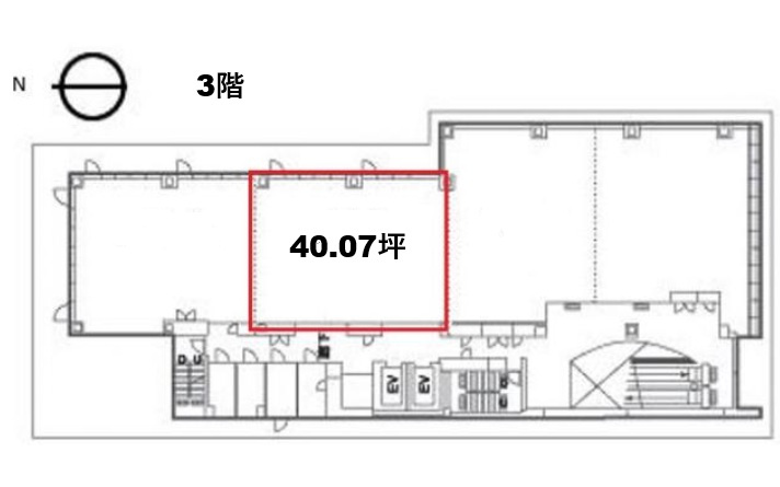 アーバネックス神山町ビルの区画図