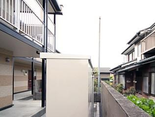 レオパレスＷ　Ｋハイツのエントランス