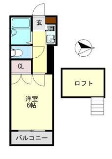 【間取り】 | フェアリー大和町