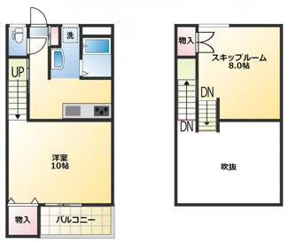 【間取り】 | スキップ鳴門