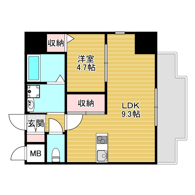 ONLYONEキセラタウンの間取り