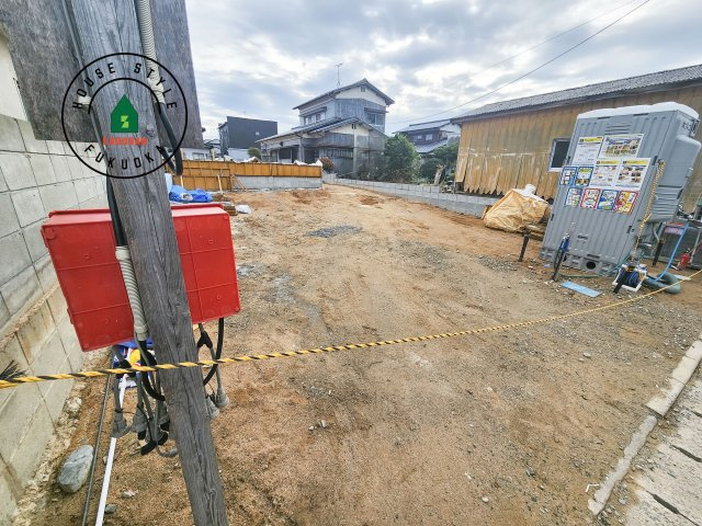 福津市西福間3丁目第7-2棟（1号棟）の外観|デザイン性のある外観です。