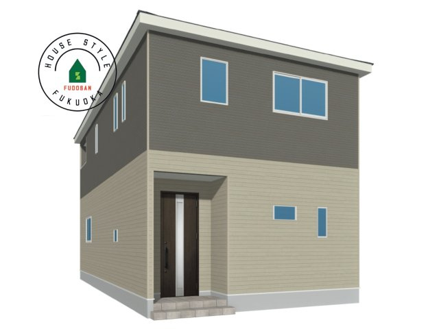 福津市西福間3丁目第7-2棟（1号棟）の完成予想図|こちらの物件が少しでも気になるようでしたら、お気軽にお問合せください。人生でいちばん大きなお買い物ですので、ゆっくりご見学ください。ネット上の画像と実際の見学では、リアル感がまるで違います。