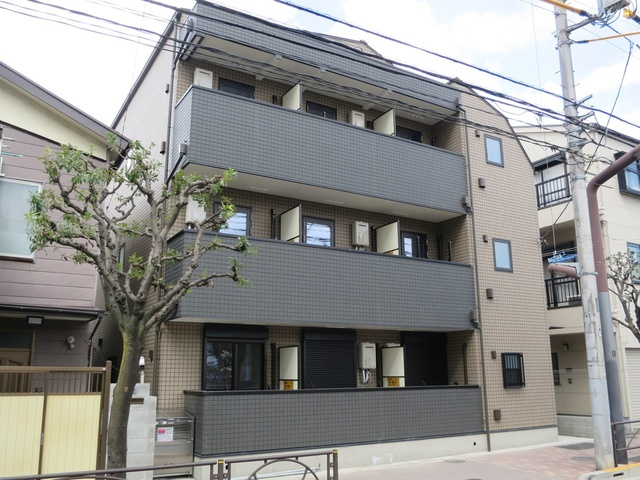 アンバー新小岩の外観|外観別アングルです。