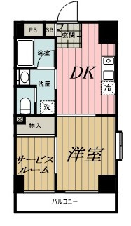 勝山ビルの間取り