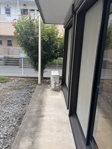 蔵屋マンション第二のバルコニー