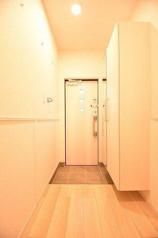 パレドール矢吹の玄関