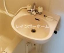 ドミール上福岡の洗面所