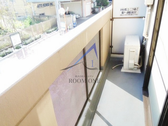 Ｅｖｅｒ　Ｇｒｅｅｎ　66のバルコニー|バルコニーです。