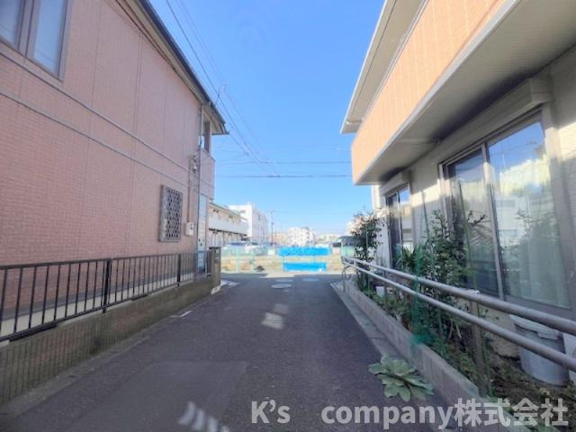●茅ヶ崎市高田4丁目　中古戸建の前面道路含む現地写真|前面道路の様子です◇