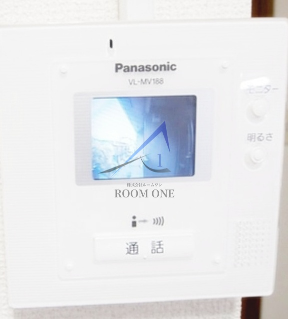 パルコート幡谷のセキュリティ|モニター付きインターホンです。