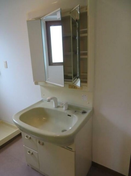 ハウスポート都立家政ビルの独立洗面台