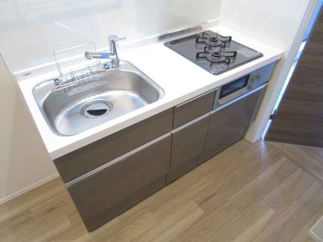 ｍａｉｓｏｎ　ＡＮのキッチン|★グリル付きガス２口システムキッチン★