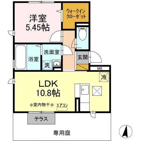 【間取り】 | PARK HILLS MIYAKO A