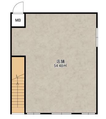 寿町3丁目店舗の間取り
