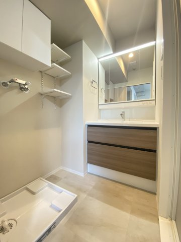 【独立洗面台】 | グレイス武蔵中原Ⅱ | 三面鏡洗面台