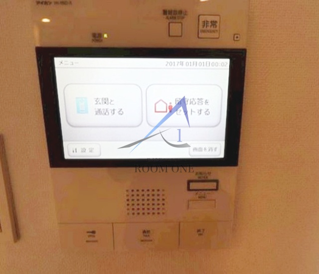 ＧＥＮＯＶＩＡ浅草Ⅳｓｋｙｇａｒｄｅｎのセキュリティ|モニター付きインターホンです。