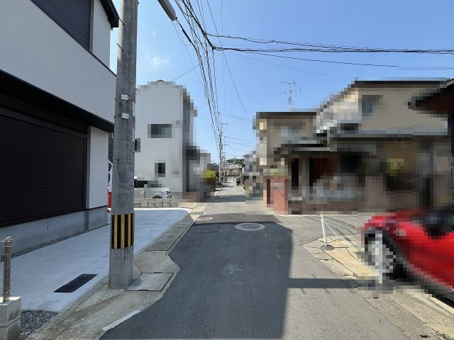 【その他】 | 福岡市東区香椎駅東1丁目3期　1号棟（全1棟）【仲介手数料無料・0円】 | 現地写真。前面道路です。