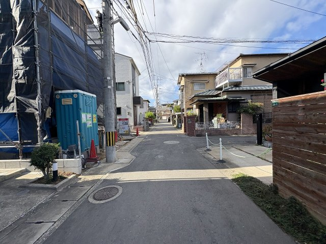 【その他】 | 福岡市東区香椎駅東1丁目3期　1号棟（全1棟）【仲介手数料無料・0円】 | 現地写真。前面道路です。