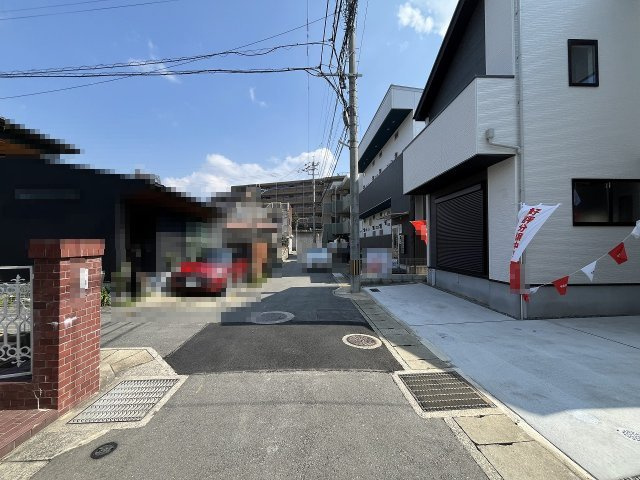 【その他】 | 福岡市東区香椎駅東1丁目3期　1号棟（全1棟）【仲介手数料無料・0円】 | 現地写真。前面道路です。