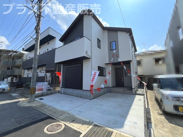 【外観】 | 福岡市東区香椎駅東1丁目3期　1号棟（全1棟）【仲介手数料無料・0円】 | 完成しました。物件内部もご見学頂けます。プラス不動産販売にお任せ下さい。
