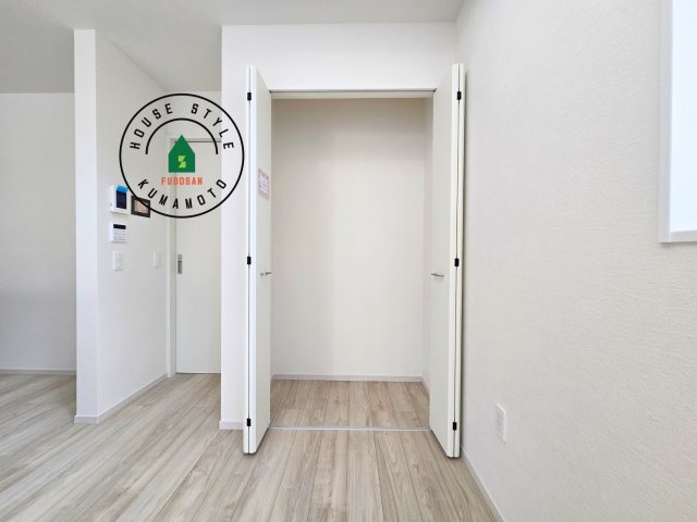 熊本市北区楠1丁目第3₋2棟(1号棟)の収納|収納には困りません。