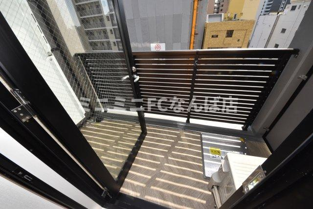 Metrosa谷町六丁目Southのバルコニー