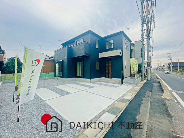 【前面道路含む現地写真】 | 鴻巣市加美　GRAFARE　新築戸建　全1棟　1号棟