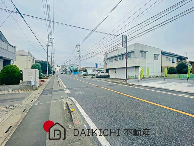 【前面道路含む現地写真】 | 鴻巣市加美　GRAFARE　新築戸建　全1棟　1号棟