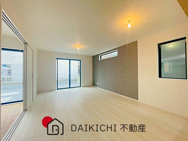 【居間・リビング】 | 鴻巣市加美　GRAFARE　新築戸建　全1棟　1号棟