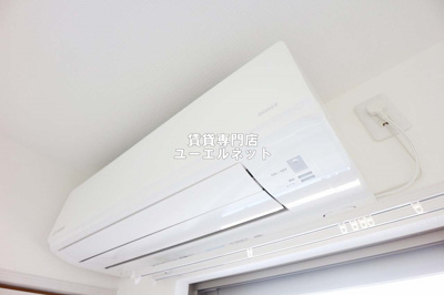 【内装】 | レジデンスコート豊中庄内 | エアコン付きで一年中快適な暮らしを♪