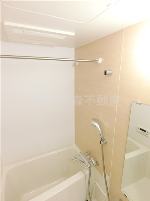 レジディア蒲田Ⅴの浴室|浴室乾燥機付きのバスルームお風呂