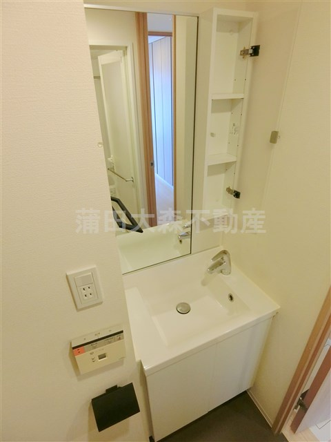 レジディア蒲田Ⅴの洗面所|独立洗面台