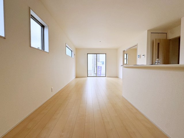 新築戸建・新築建売　福島市笹谷字塗谷地【長期優良住宅】笹谷小・信陵中の居間・リビング