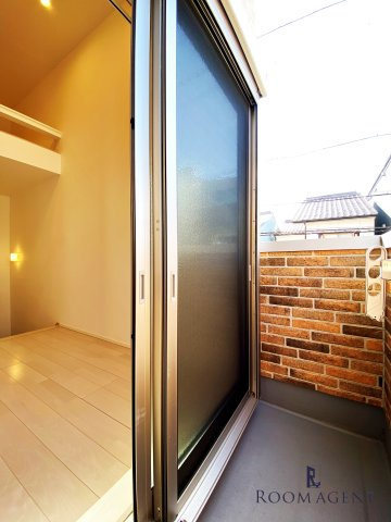 ハーモニーテラス上石川町Ⅱのバルコニー