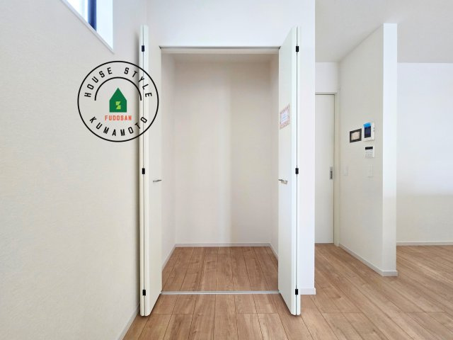 熊本市北区楠1丁目第3₋2棟(2号棟)の収納|収納には困りません。