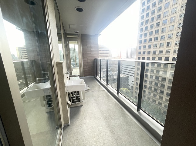 港区虎ノ門４丁目の賃貸マンションのその他|バルコニー