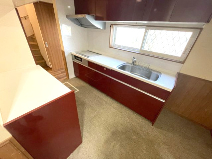 高島市安曇川町青柳中古戸建のキッチン